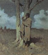 Frederic Remington The Love Call (mk43) oil painting reproduction